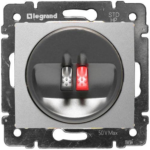 Розетка аудио без рамки Legrand Valena 1-м. алюминий фото Розетка аудио без рамки Legrand Valena 1-м. алюминий картинка